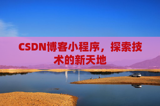 CSDN博客小程序，探索技术的新天地